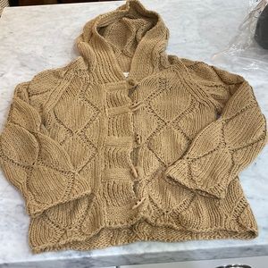 Anthropologie hooded sweater
